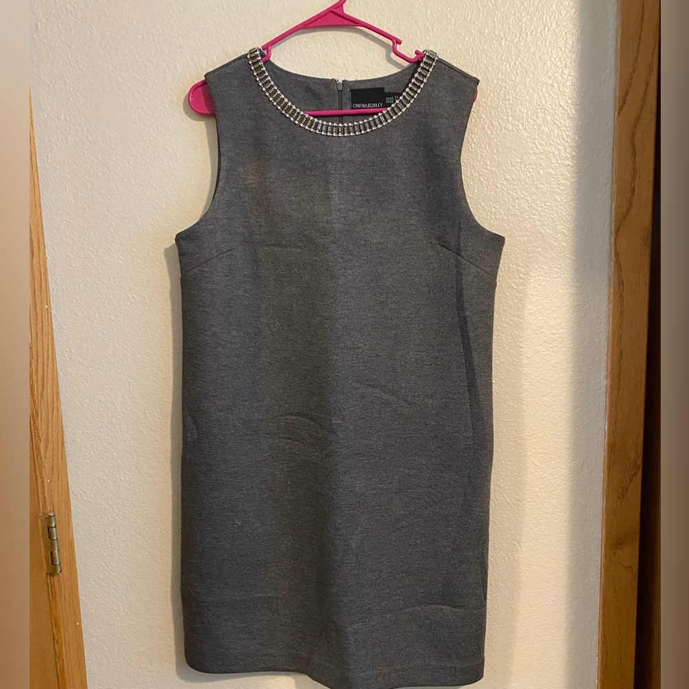 NWT Cynthia Rowley Grey Dress